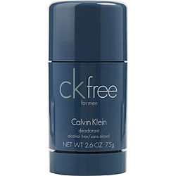 Ck Free by Calvin Klein DEODORANT STICK ALCOHOL FREE 2.6 OZ for MEN