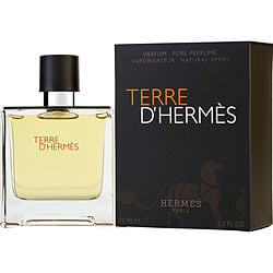 Terre D'hermes by Hermes PARFUM SPRAY 2.5 OZ for MEN