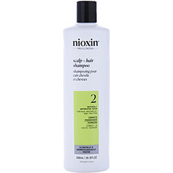 Nioxin by Nioxin SYSTEM 2 CLEANSER FOR FINE NATURAL NOTICEABLY THINNING HAIR 16.9 OZ for UNISEX