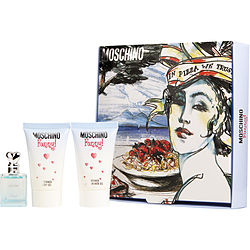 Moschino Funny! by Moschino EDT 0.13 OZ MINI & BODY GEL 0.8 OZ & SHOWER GEL 0.8 OZ for WOMEN