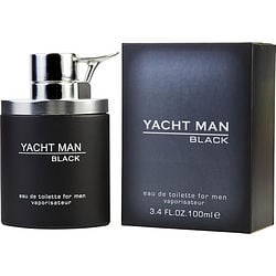 Yacht Man Black by Myrurgia EDT SPRAY 3.4 OZ for MEN