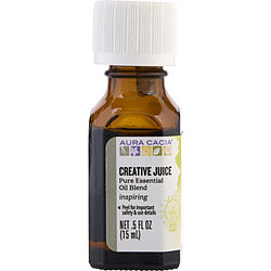 Essential Oils Aura Cacia by Aura Cacia CREATIVE JUICE-ESSENTIAL OIL 0.5 OZ for UNISEX