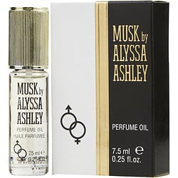 Alyssa Ashley Musk by Alyssa Ashley PERFUME OIL 0.25 OZ for WOMEN