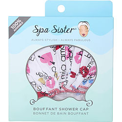 Spa Accessories by Spa Accessories BOUFFANT SHOWER CAP - LOVE for WOMEN