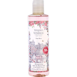 Woods Of Windsor True Rose by Woods of Windsor MOISTURIZING BATH & SHOWER GEL 8.4 OZ for WOMEN