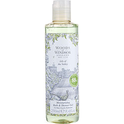 Woods Of Windsor Lily Of The Valley by Woods of Windsor MOISTURIZING BATH & SHOWER GEL 8.4 OZ for WOMEN