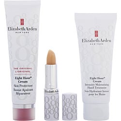 Elizabeth Arden by Elizabeth Arden Eight Hour Cream Beauty Must-Haves Set: Skin Protectant 1.7 OZ + Hand Treatment 2.3 OZ + Lip Protectant Stick 0.13 OZ -3pcs for WOMEN 225380