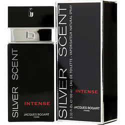Silver Scent Intense by Jacques Bogart EDT SPRAY 3.3 OZ for MEN