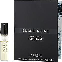 Encre Noire Lalique by Lalique EDT SPRAY VIAL ON CARD for MEN