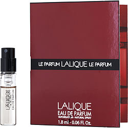 Lalique Le ON CARD bottle
