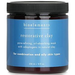 Bioelements by Bioelements Restorative Clay Pore Refining Treatment Mask (Salon Size, For Combination / Oily Skin) -/8OZ for WOMEN