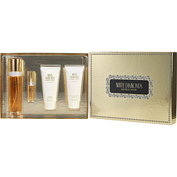 White Diamonds by Elizabeth Taylor EDT SPRAY 3.3 OZ & BODY LOTION 3.3 OZ & BODY WASH 3.3 OZ & EDT SPRAY 0.33 OZ MINI for WOMEN