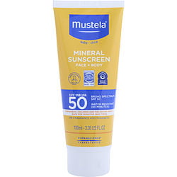Mustela by Mustela Broad Spectrum SPF 50 Mineral Sunscreen Lotion -100ml/3.4OZ for WOMEN
