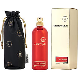 Montale Paris Red Vetiver by Montale EDP SPRAY 3.4 OZ for MEN