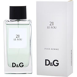 D & G 21 Le Fou by Dolce & Gabbana EDT SPRAY 3.4 OZ for MEN