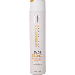 Gk Hair by GK HAIR PRO LINE HAIR TAMING SYSTEM WITH JUVEXIN COLOR PROTECTION MOISTURIZING SHAMPOO 10.1 OZ for UNISEX