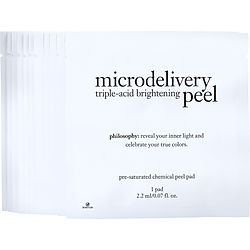 Philosophy by Philosophy The Microdelivery Triple-Acid Brightening Peel Pads -12pads for WOMEN