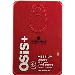 Schwarzkopf by SCHWARZKOPF OSIS+ MESS UP TEXTURE MATT GUM MEDIUM CONTROL 3.4OZ for UNISEX 241059