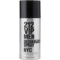 212 Vip by Carolina Herrera DEODORANT SPRAY 5 OZ for MEN