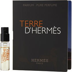 Terre D'hermes by Hermes PARFUM SPRAY VIAL ON CARD for MEN