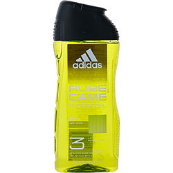 Adidas Pure Game by Adidas BODY, HAIR & FACE SHOWER GEL 8.4 OZ for MEN