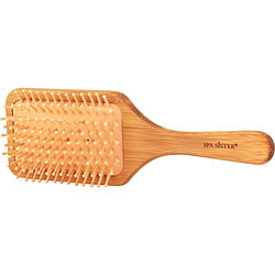Spa Accessories by Spa Accessories WOOD BRISTLE HAIR BRUSH - BAMBOO PADDLE for WOMEN