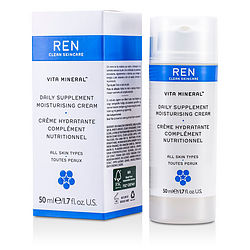 Ren by Ren Vita Mineral Daily Supplement Moisturising Cream (For All Skin Types) -50ml/1.7OZ for WOMEN