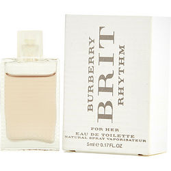 Burberry Brit Rhythm by Burberry EDT 0.17 OZ MINI for WOMEN