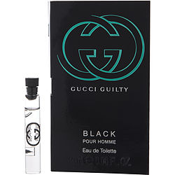Gucci Guilty Black Pour Homme by Gucci EDT VIAL for MEN
