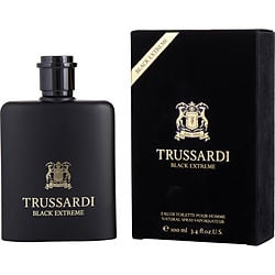 Trussardi Black Extreme by Trussardi EDT SPRAY 3.4 OZ for MEN