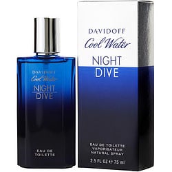 Cool Water Night Dive by Davidoff EDT SPRAY 2.5 OZ for MEN