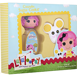 Lalaoopsy Crumbs Sugar Cookie by Marmol & Son EDT SPRAY 1.7 OZ & HAIR CLIP for WOMEN