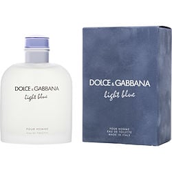 D & G Light Blue by Dolce & Gabbana EDT SPRAY 6.7 OZ for MEN