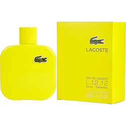 Lacoste Eau De Lacoste L.12.12 Jaune by Lacoste OPTIMISTIC EDT SPRAY 3.3 OZ for MEN