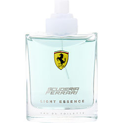 Ferrari Scuderia Light Essence by Ferrari EDT SPRAY 2.5 OZ *TESTER for MEN