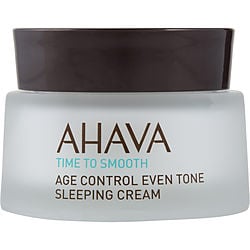 Ahava by AHAVA Time To Smooth Age Control Even Tone Sleeping Cream -50ml/1.7OZ for WOMEN 268708