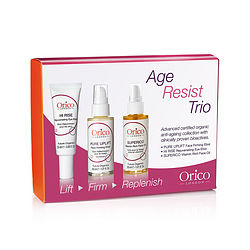 Orico London by Orico London Age Resist Trio: Face Oil 30ml/1.01OZ + Firming Elixir 30ml/1.01OZ + Eye Elixir 25ml/0.85OZ -3pcs for WOMEN