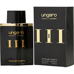 Emanuel Ungaro Ungaro Iii by Ungaro EDT SPRAY 3.4 OZ (NEW PACKAGING) for MEN