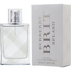 Burberry Brit Splash by Burberry EDT SPRAY 1.6 OZ for MEN