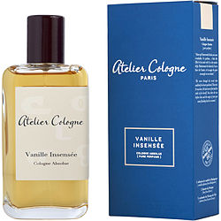 Atelier Cologne Vanille Insensee by Atelier Cologne COLOGNE ABSOLUE PURE PERFUME 3.3 OZ WITH REMOVABLE SPRAY PUMP for UNISEX 270397