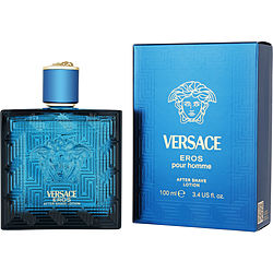 Versace Eros by Gianni Versace AFTERSHAVE 3.4 OZ for MEN