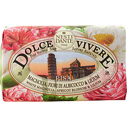 Nesti Dante by Nesti Dante Dolce Vivere Fine Natural Soap - Pisa - White Magnolia, Apricot Blossom & Lilium -250g/8.8OZ for WOMEN
