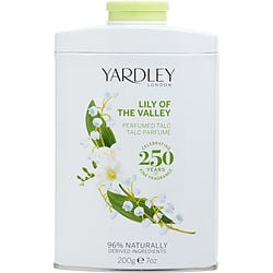 Yardley Lily Of The Valley by Yardley PERFUMED TALC 7 OZ (NEW PACKAGING) for WOMEN