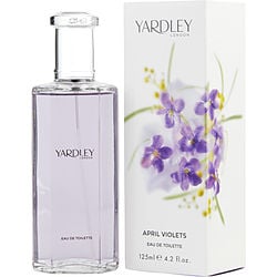 Yardley April Violets by EDT SPRAY 4.2 OZ (NEW PACKAGING) for WOMEN