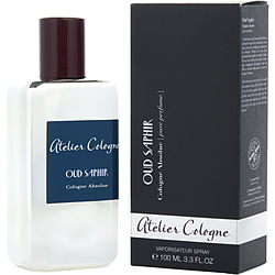 Atelier Cologne Oud Saphir by Atelier Cologne COLOGNE ABSOLUE PURE PERFUME SPRAY 3.3 OZ WITH REMOVABLE SPRAY PUMP for MEN