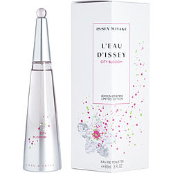 L'eau D'issey City Blossom by Issey Miyake EDT SPRAY 3 OZ (LIMITED EDITION) for WOMEN