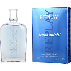 Replay Jeans Spirit by Replay EDT SPRAY 2.5 OZ for MEN