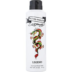 Ed Hardy Tattoo Parlour by Christian Audigier LEGEND DEODORANT BODY SPRAY 6 OZ for MEN