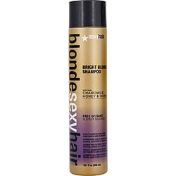 Sexy Hair by Sexy Hair Concepts BLONDE SEXY HAIR SULFATE-FREE BRIGHT BLONDE SHAMPOO (VIOLET) 10.1 OZ for UNISEX