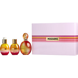 Missoni by Missoni EDT SPRAY 3.4 OZ & BODY LOTION 3.4 OZ & BATH AND SHOWER GEL 3.4 OZ for WOMEN